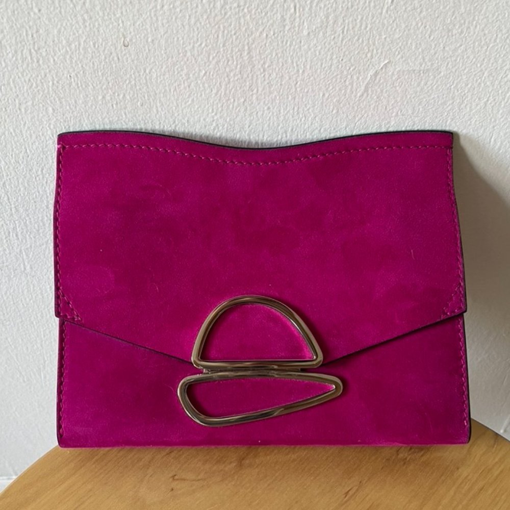 Proenza Schouler Small Curl Clutch Peony